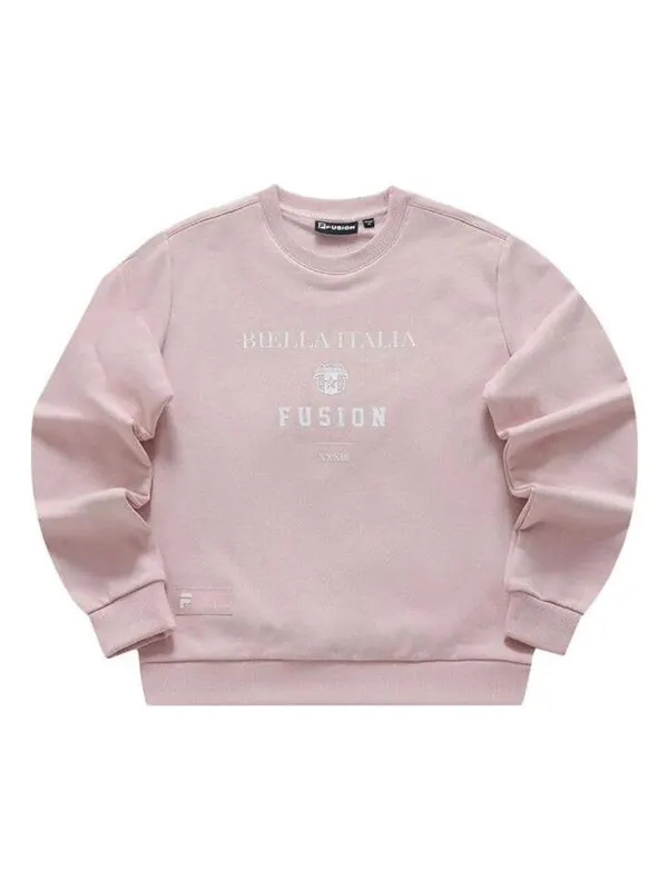 Свитер logo printed sweater 'pink' Fila Fusion — изображение 1 из 2, розовый