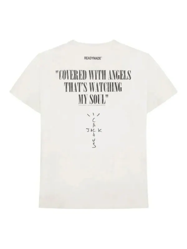 Футболка cactus jack x readymade tee 'white' Travis Scott — изображение 2 из 2, белый