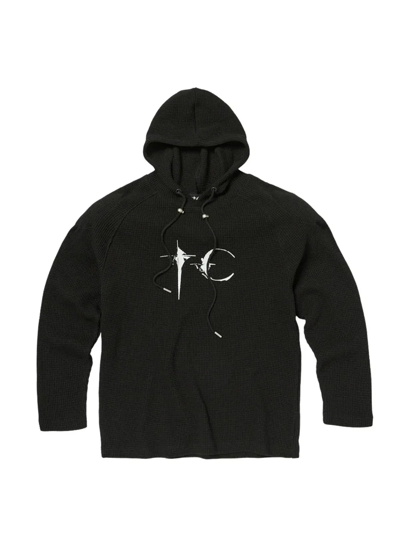 Худи Thug Club Bulk Shoulder Waffle Hoodie — изображение 1 из 2, черный