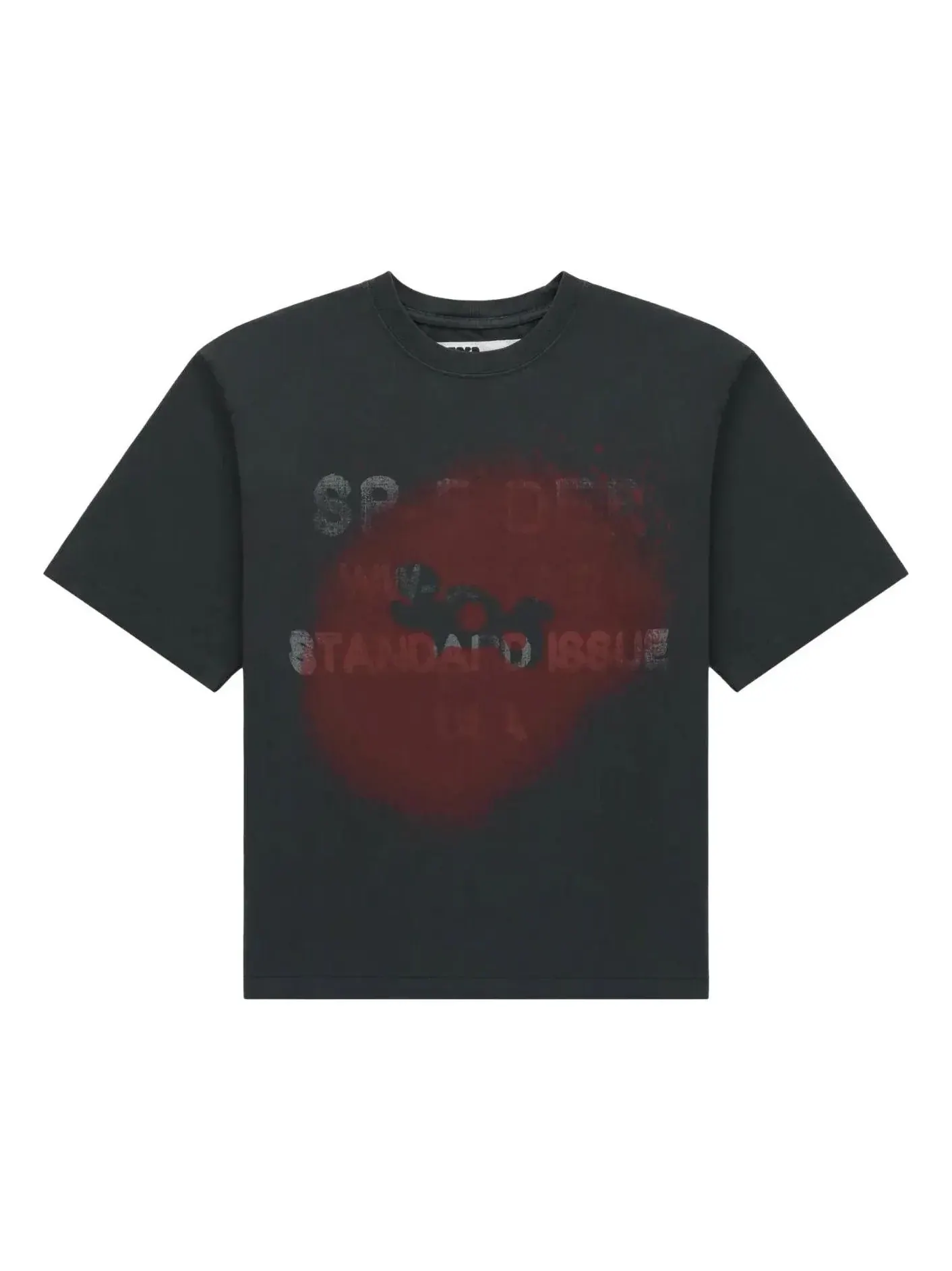 Футболка Sp5der Black Standard Issue 'Black' — изображение 1 из 2, черный