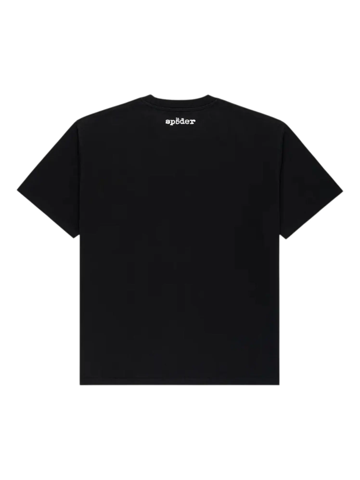 Футболка Sp5der Diffused Collegiate T-Shirt 'Black' — изображение 2 из 2, черный