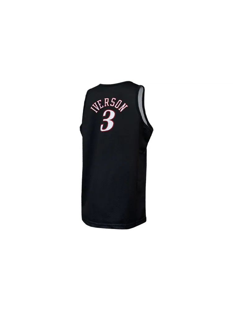 Баскетбольное джерси Mitchell & Ness NBA Philadelphia 76ers Allen Iverson Black — изображение 2 из 2