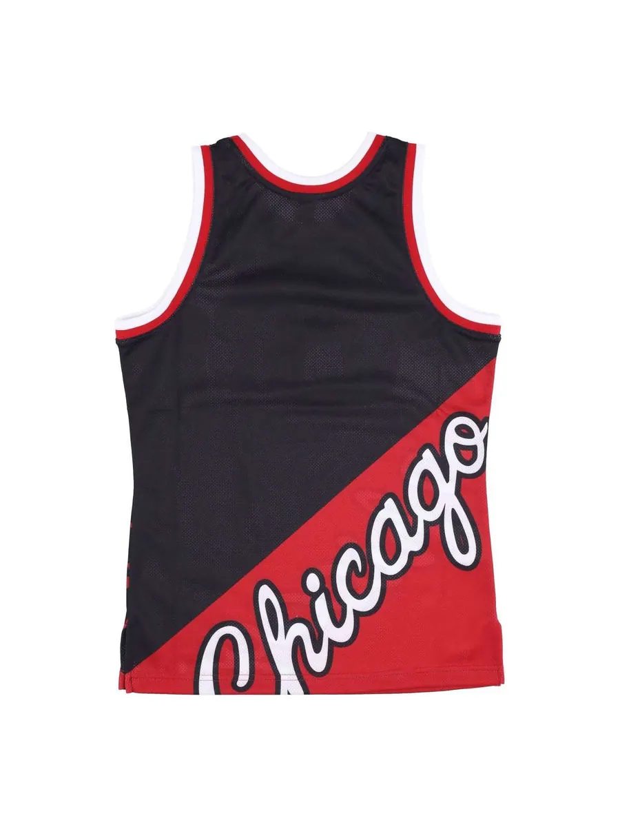 Джерси Mitchell & Ness x NBA Big Face Fashion Tank 5.0 'CHICAGO BULLS' — изображение 2 из 2, черный