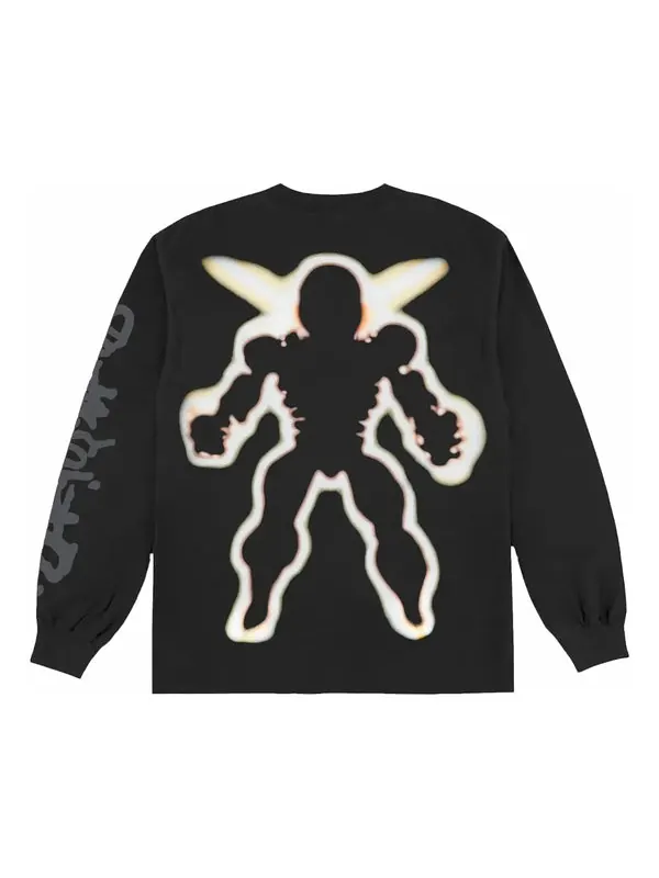 Футболка fw22 beetle jack long sleeve tee 'black' Travis Scott — изображение 2 из 2, черный