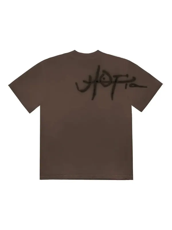 Футболка ss23 utopia c2 tee 'brown' Travis Scott — изображение 2 из 2, коричневый