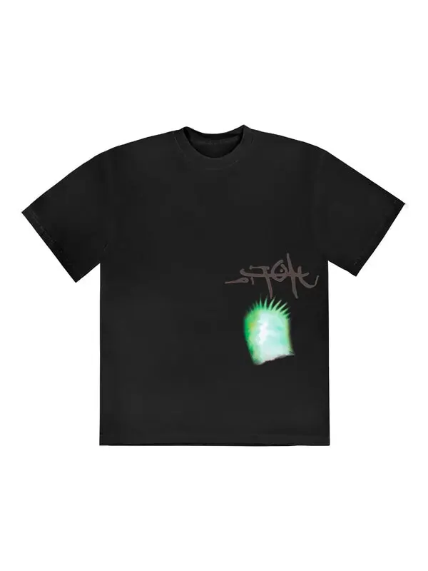 Футболка ss23 utopia c5 t-shirt 'black' Travis Scott — изображение 1 из 2, черный