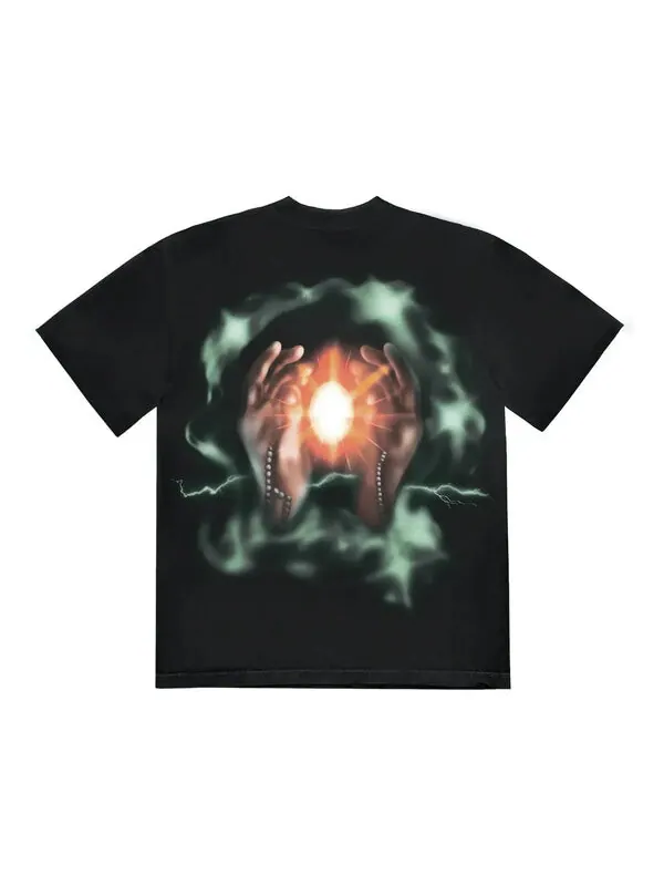 Футболка ss23 utopia c5 t-shirt 'black' Travis Scott — изображение 2 из 2, черный