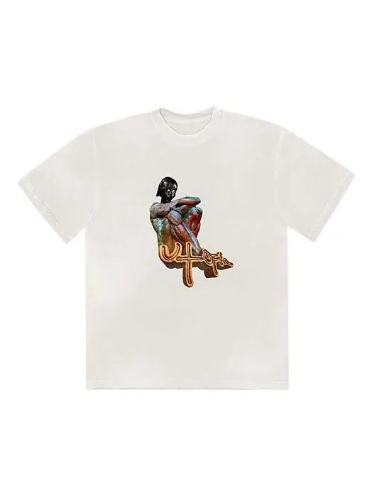 Футболка utopia b1 t-shirt 'white' Travis Scott — изображение 1 из 2, белый