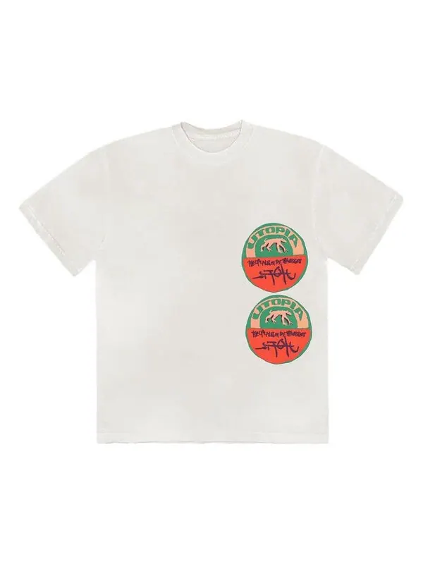 Футболка ss23 utopia b3 t-shirt 'white' Travis Scott — изображение 1 из 2, белый