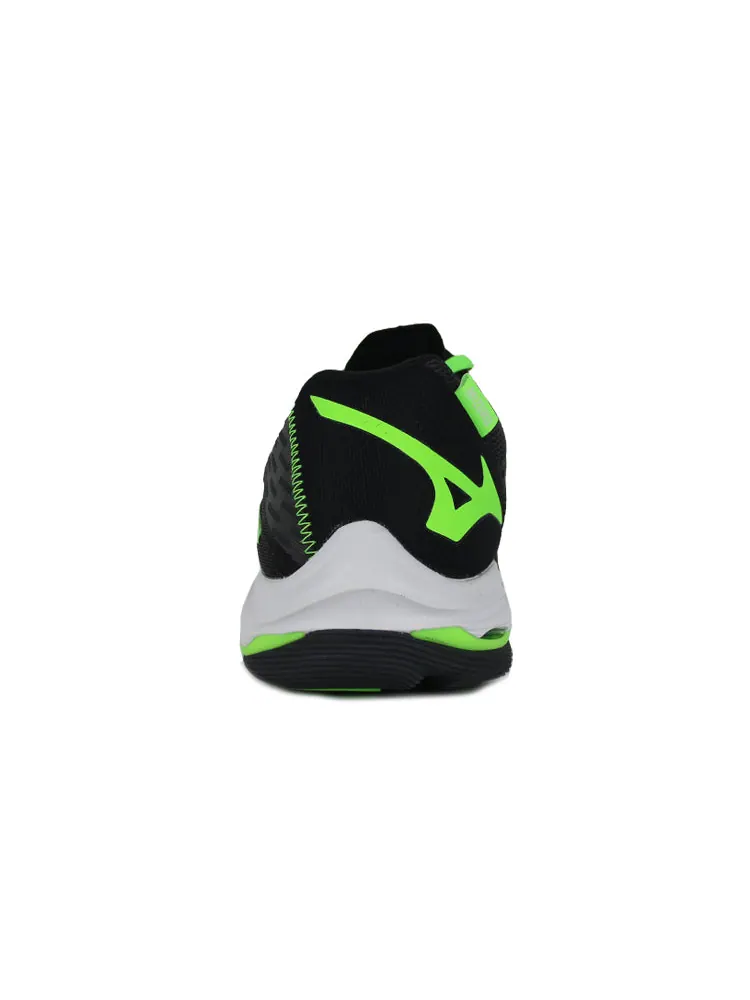 Носки Mizuno Wave Lightning Z7 'Black Fluorescent Green' — изображение 4 из 5, черный