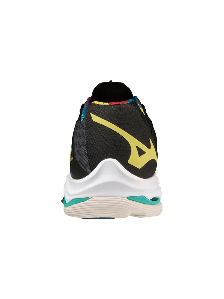 Носки Mizuno Wave Lightning Z7 'Black Red Green' — изображение 4 из 5, черный