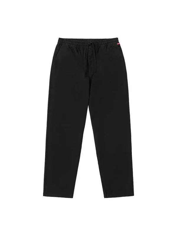 Брюки range baggy tapered elastic waist trousers 'black' Vans