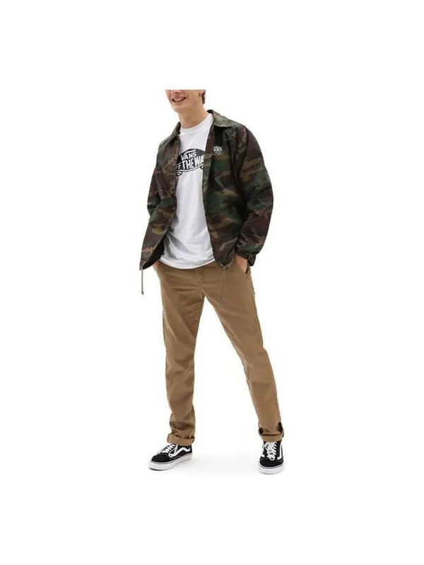 Куртка Men's Vans Logo Printing lapel Windproof Jacket Camouflage