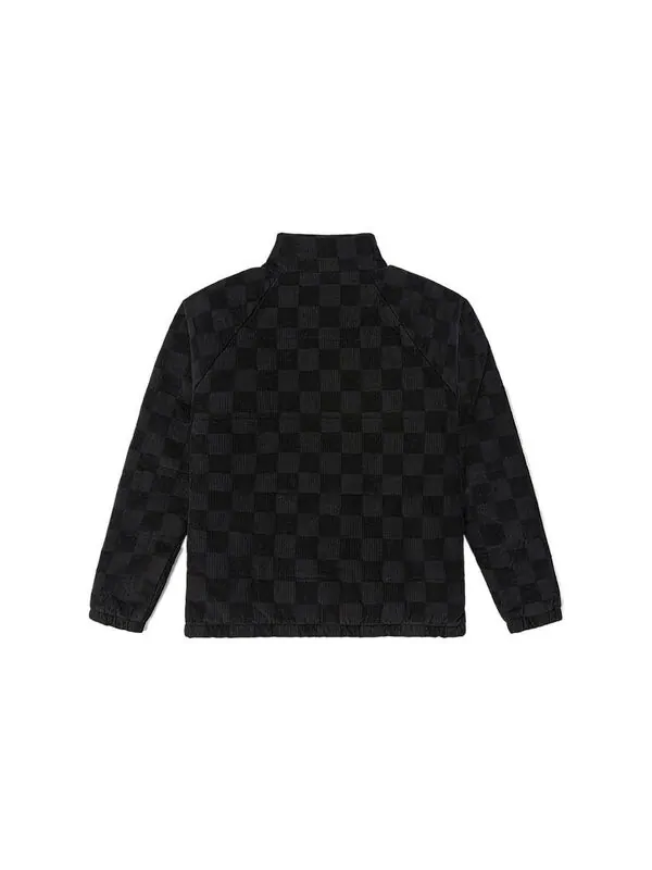Куртка anaheim floral cord checker jacket 'black' Vans — изображение 2 из 4, черный