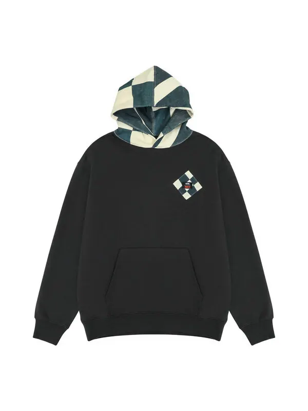 Толстовка x rokit durham pullover hoodie 'black grey' Vans — изображение 1 из 2, черный/серый