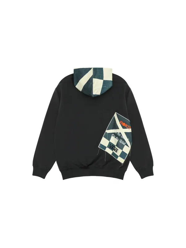 Толстовка x rokit durham pullover hoodie 'black grey' Vans — изображение 2 из 2, черный/серый