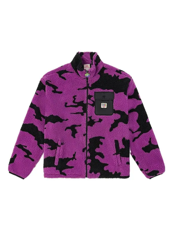 Куртка x ireneisgood sherpa jacket 'purple' Vans