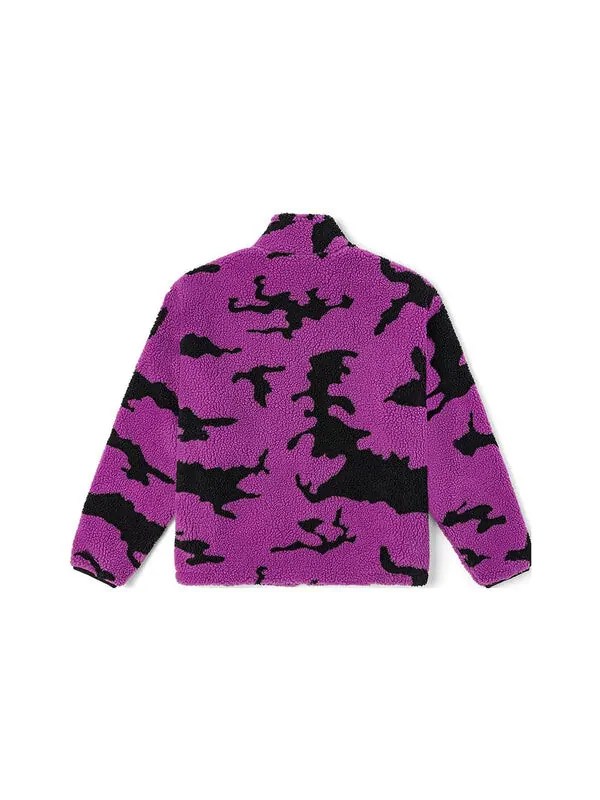 Куртка x ireneisgood sherpa jacket 'purple' Vans — изображение 2 из 3, фиолетовый