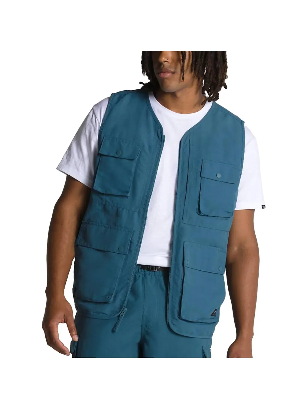 Жилет Vans Great Escape Vest 'Teal' — изображение 5 из 5, бирюзовый