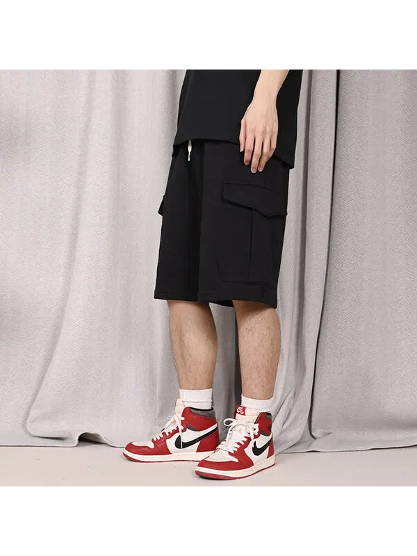 Шорты spring break relaxed shorts 'black' Vans — изображение 3 из 4, черный