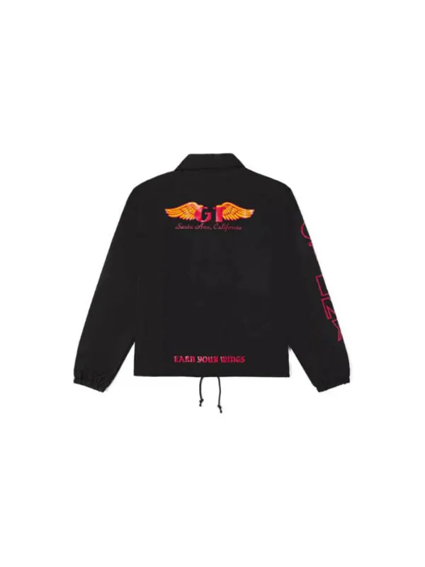 Куртка x our legends coaches jacket 'black' Vans — изображение 2 из 2, черный
