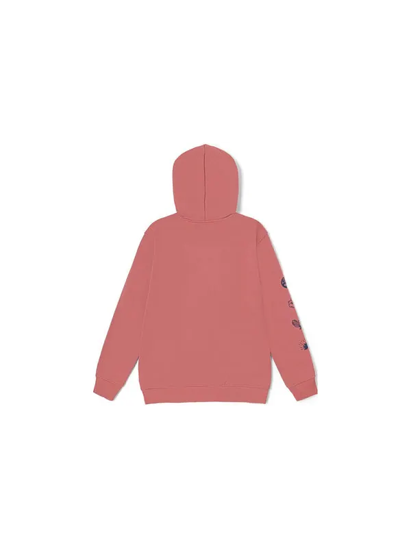 Толстовка year of the rabbit hoodie 'red' Vans — изображение 2 из 2, красный