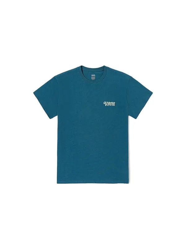 Футболка kitten off the wall t-shirt 'blue' Vans — изображение 1 из 2, синий