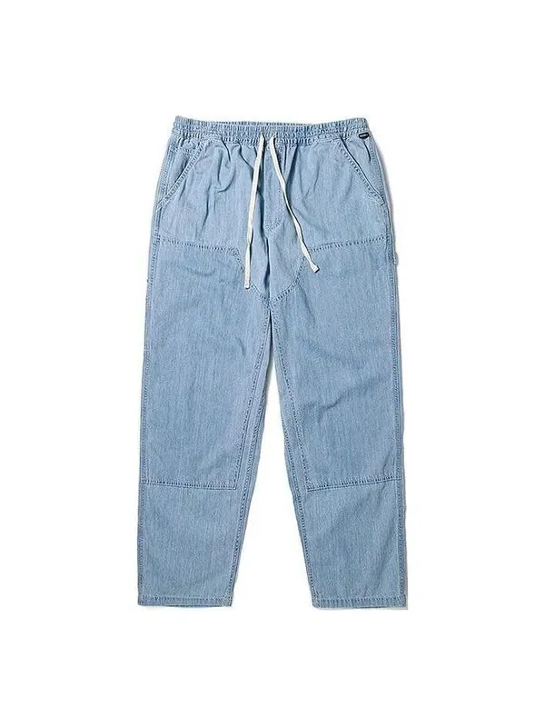 Брюки range baggy tapered carpenter ewaist trousers 'blue' Vans — изображение 1 из 2, синий