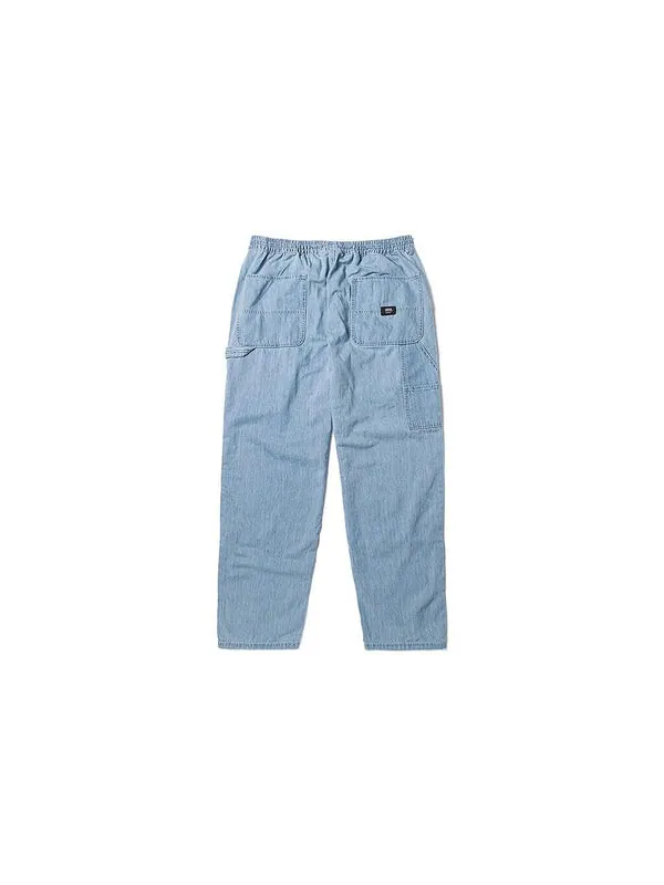 Брюки range baggy tapered carpenter ewaist trousers 'blue' Vans — изображение 2 из 2, синий