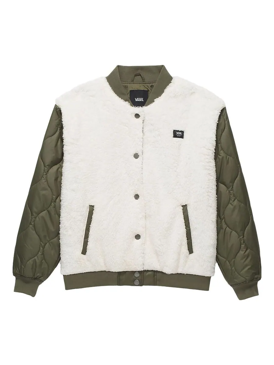 Куртка (WMNS) Vans Kasia Bomber Jacket 'Grape Leaf'