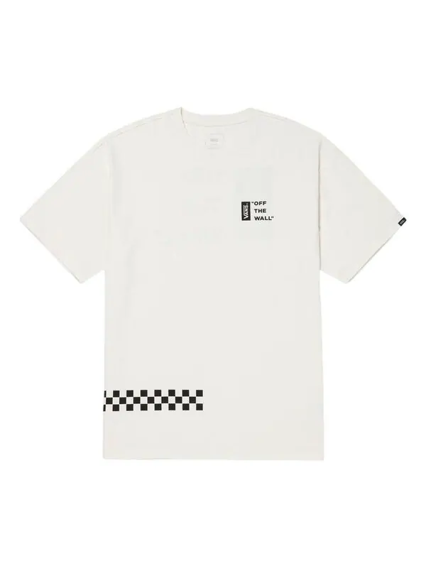 Футболка workwear logo t-shirt 'white black' Vans — изображение 1 из 2, белый/черный