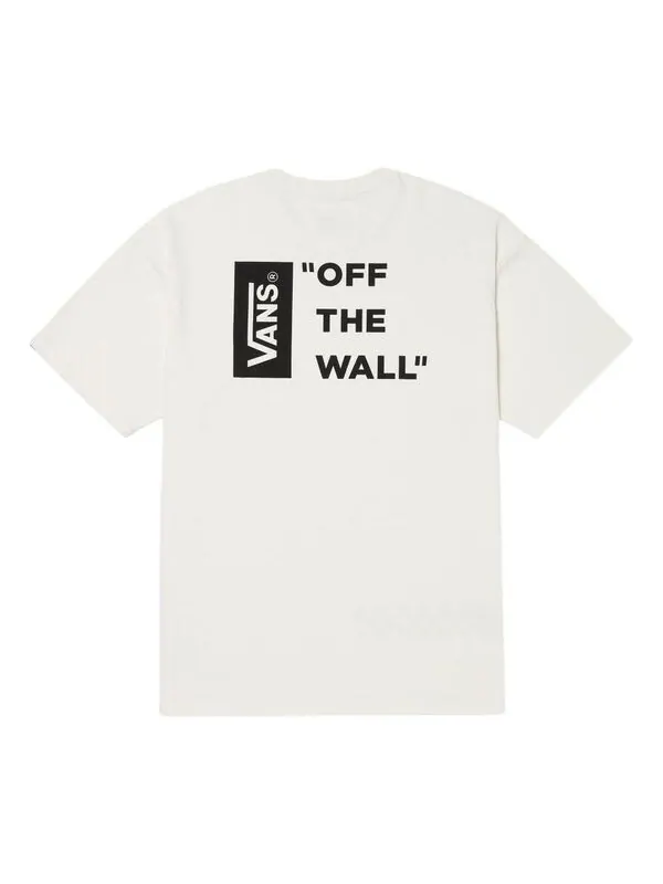 Футболка workwear logo t-shirt 'white black' Vans — изображение 2 из 2, белый/черный