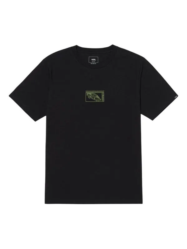 Футболка overstimulated skates graphic t-shirt 'black green' Vans — изображение 1 из 2, черный/зеленый