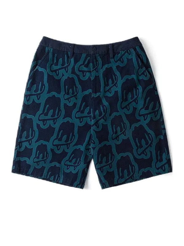Шорты asia artist collection shorts 'dark blue' Vans