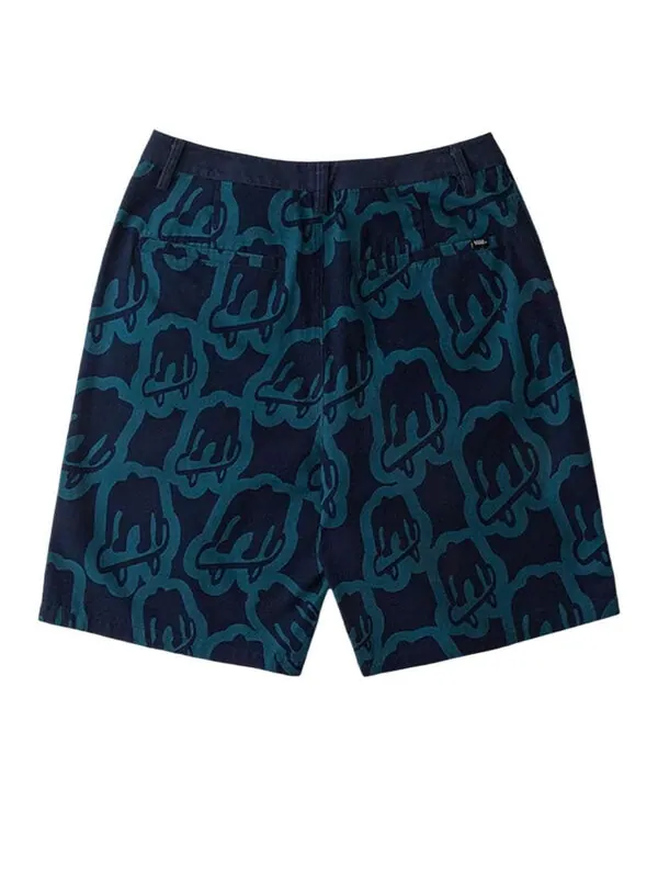 Шорты asia artist collection shorts 'dark blue' Vans — изображение 2 из 2, синий