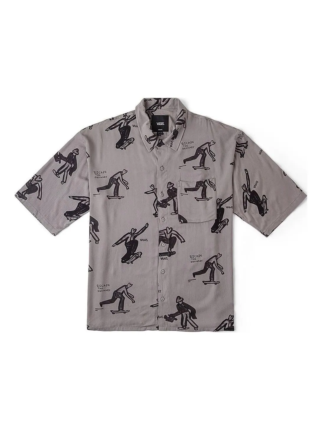 Рубашка Vans Asia Artist Collection Graphic Shirt 'Grey'