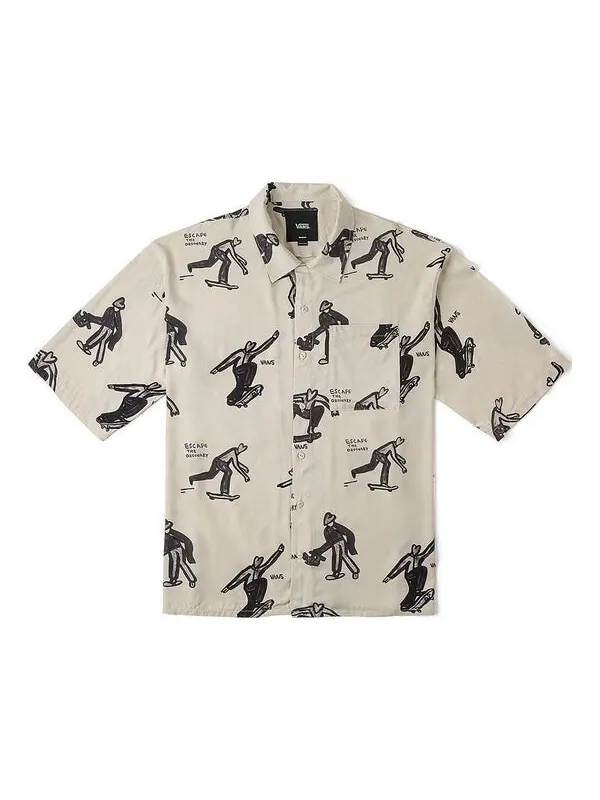Рубашка asia artist collection ss24 short-sleeved shirt 'beige' Vans