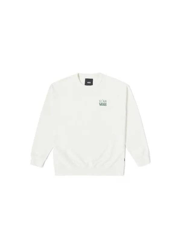 Свитер pullover sweatshirt 'white' Vans