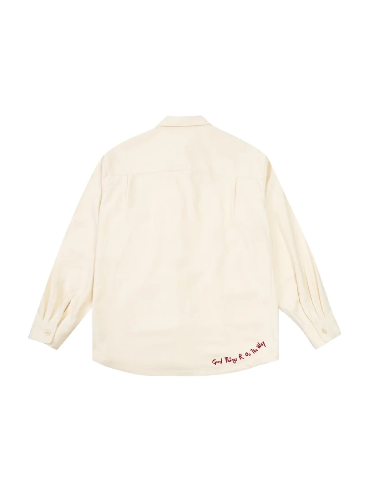 Куртка-рубашка Vans x Bolin 'Year of the Horse Off White' — изображение 2 из 4, белый
