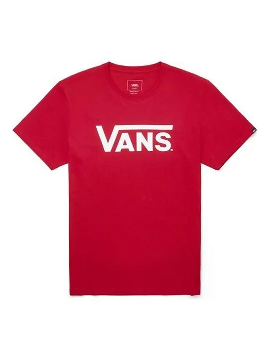 Футболка men's tee attack classic logo short sleeve casual red Vans