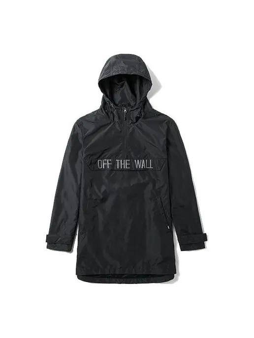 Куртка men's skate all day athleisure casual sports jacket black Vans