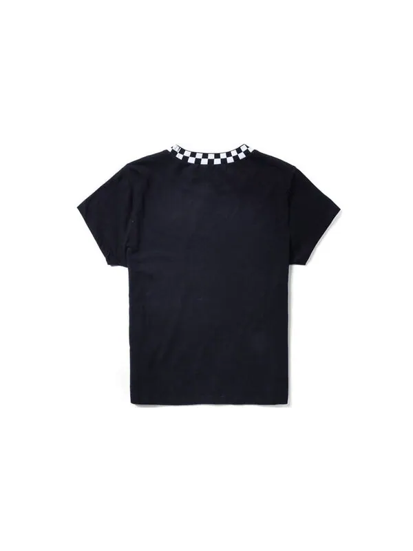 Футболка Vans x Disney Crossover Grid Mickey Round Neck Short Sleeve Black — изображение 2 из 4, черный