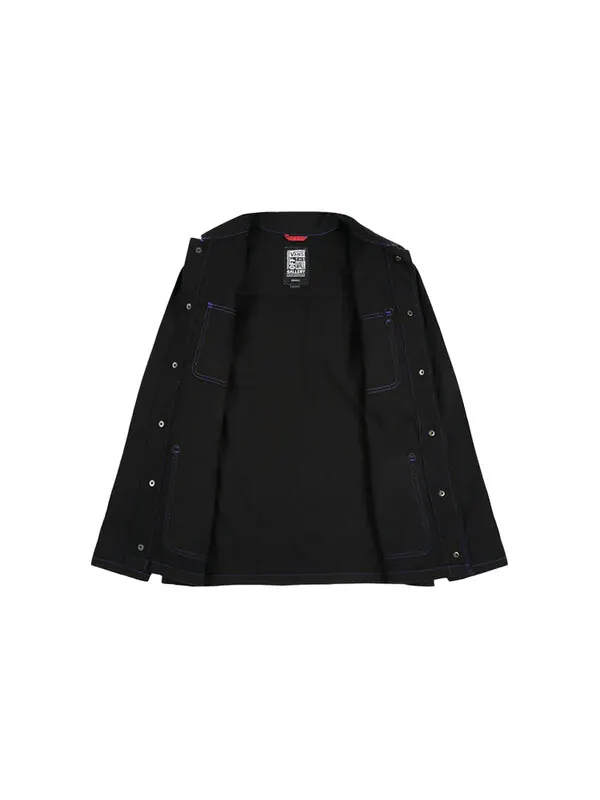 Куртка men's funny pattern multiple pockets jacket black Vans — изображение 3 из 4, черный