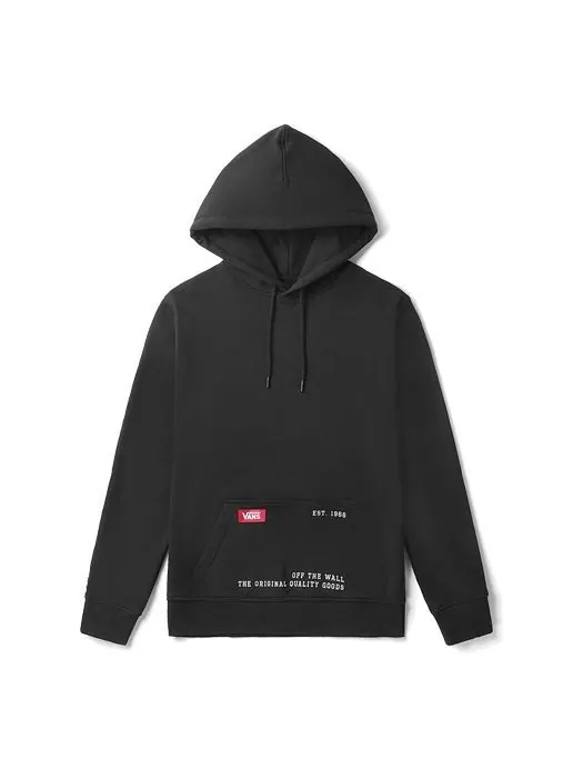 Толстовка sleeve alphabet logo sports loose couple style black Vans