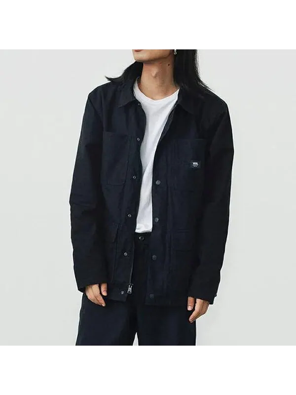 Куртка drill chore jacket 'black' Vans — изображение 3 из 4, черный