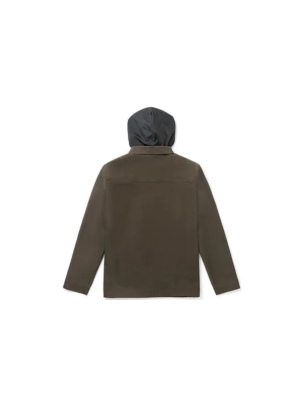 Куртка men's cargo casual hooded jacket brown Vans — изображение 2 из 4, коричневый
