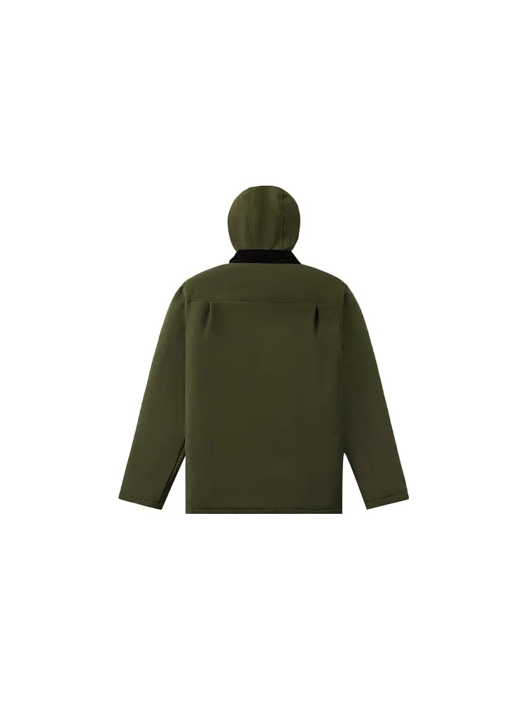 Пальто Vans Drill Chore Coat 'Olive Green' — изображение 2 из 7, оливковый зеленый