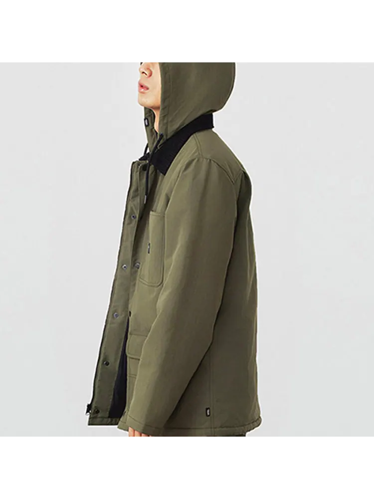 Пальто Vans Drill Chore Coat 'Olive Green' — изображение 7 из 7, оливковый зеленый