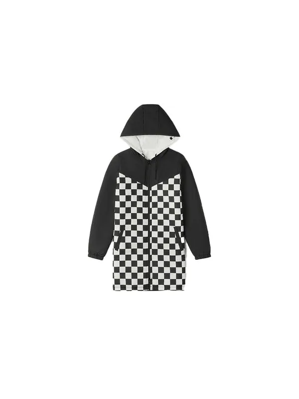 Куртка windproof plaid jacket black Vans — изображение 3 из 4, черный