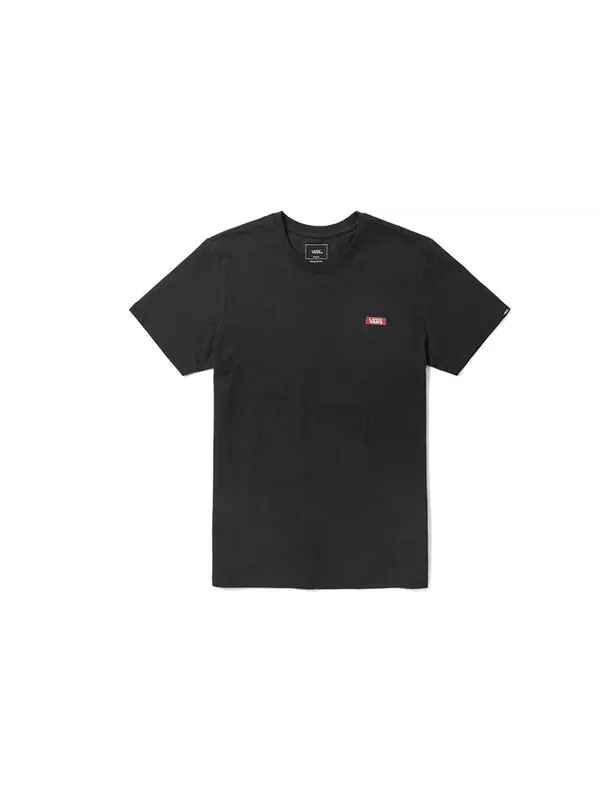 Футболка men's alphabet logo casual sports short sleeve black Vans — изображение 2 из 2, черный